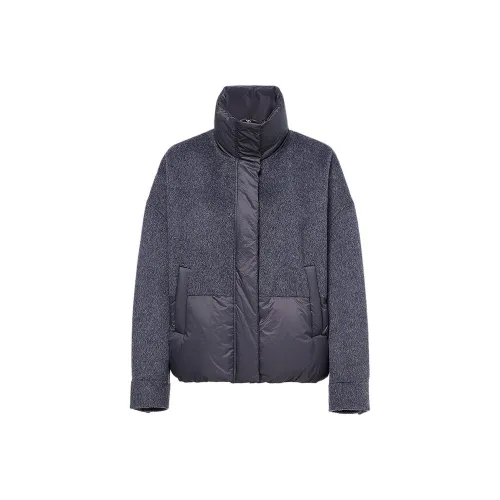 KARL LAGERFELD Минималистский стиль Элегантность Элегантный FW25 Пуховик Женские