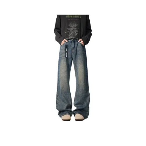 Freshclean Винтажные синие унисекс джинсы