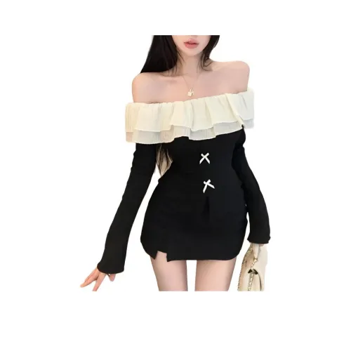 ZVJH Черные Женские T-рубашки