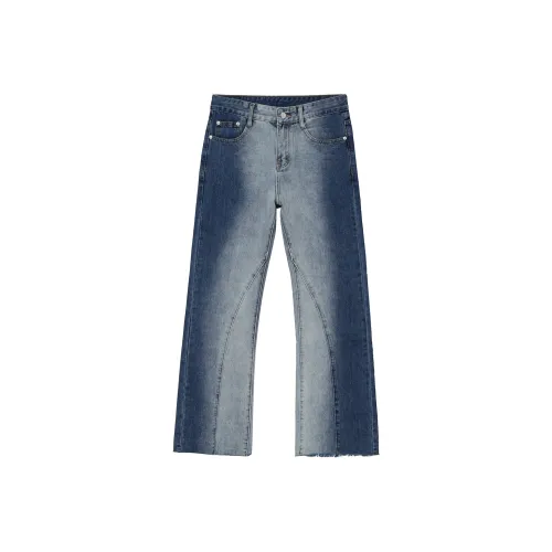 SOUL WORKER Черный Унисекс Джинсы