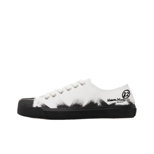 Maison Margiela Tabi Краска Низкий Топ Стильные Скейтбординги Мужской