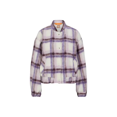 Hugo Boss Куртки и Пальто Женские Фиолетовые