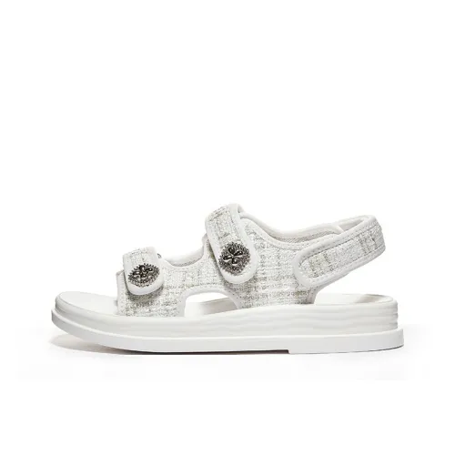 Warrior Пляжные сандалии Женские Белые Золотые