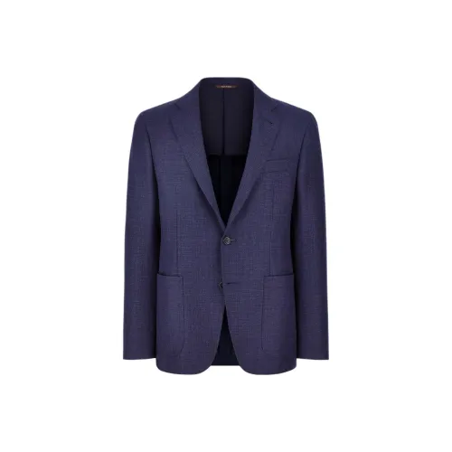 Canali Мужские синие куртки