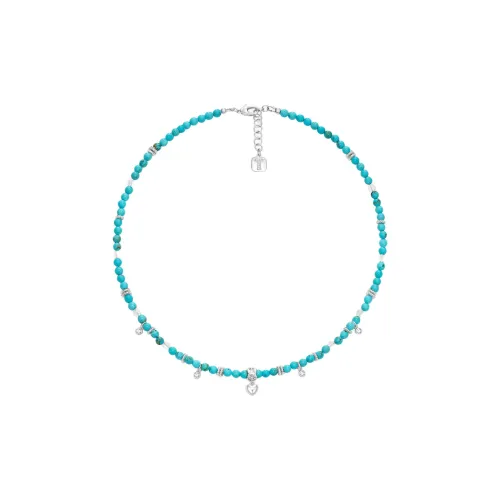 TEICE Белое золото с медным покрытием ожерелья унисекс