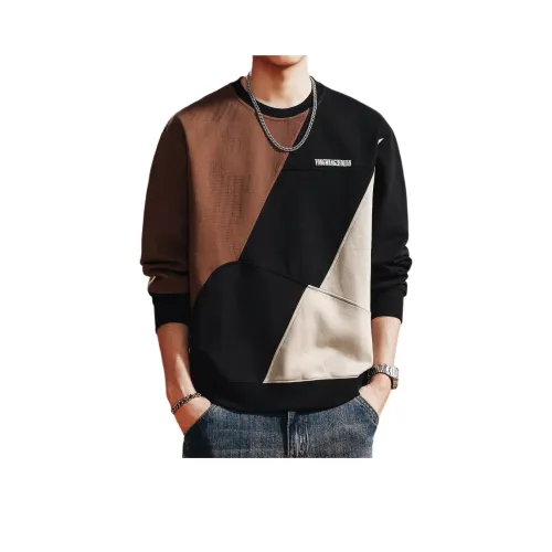 GELANLU Черный Унисекс Свитшоты