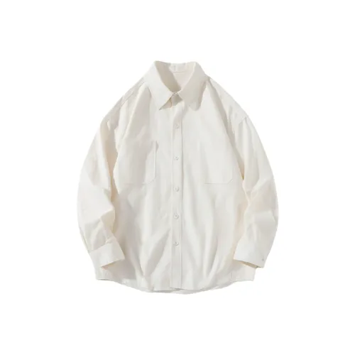 LOUGHNEA Белые Мужские Рубашки