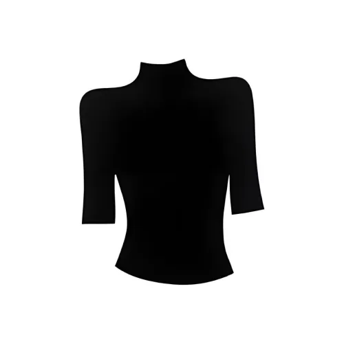 Puppytown Черные Женские T-рубашки