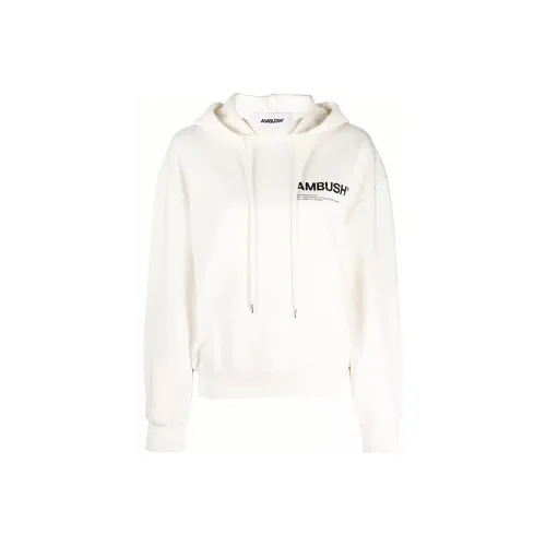 AMBUSH Свитшот Женский Белый