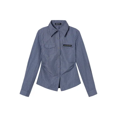 Sofitte Blue Women's Shirts Софит Синий Женские Рубашки