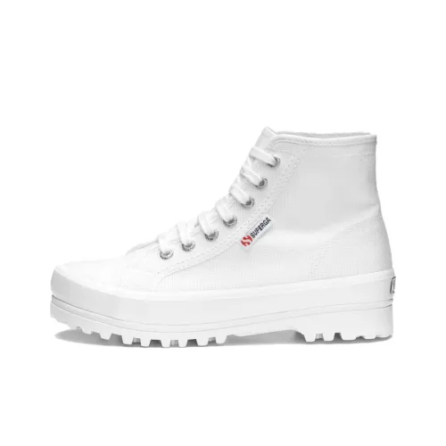 SUPERGA Alpina Дышащие Увеличивающие Высоту Высокие Кеды Женские