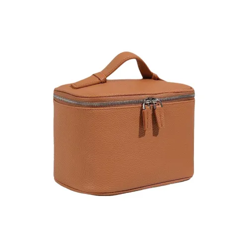 Luo Youte ПУ (полиуретан) Зернистая кожа личи Кожа Емкость Портативный Косметичка Портативный Путешественный Холодильник Сумка Сумка для туалетных принадлежностей