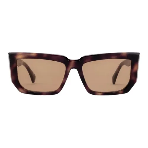 MaxMara Ацетат Прямоугольные Солнцезащитные очки Женские Черепаховый