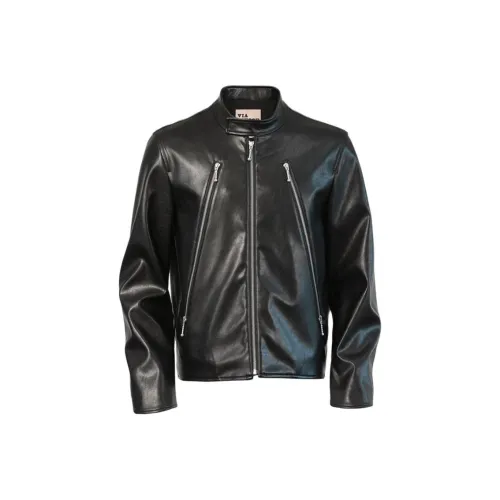 VIA VITSOE Кожа Куртка Унисекс