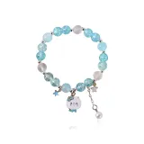 Щенок, журнал, браслет с бусинами