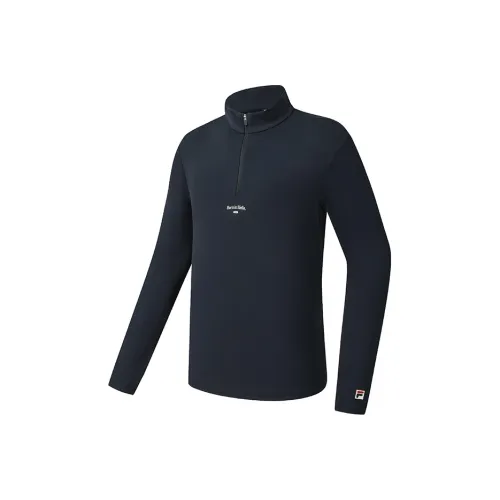 FILA Теннис T-рубашка Мужская Serene Void Синий