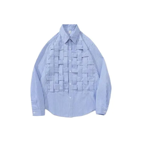 SIL VITIN Синий Унисекс Рубашки