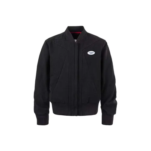 WARNING LIGHT Черный Унисекс Куртки