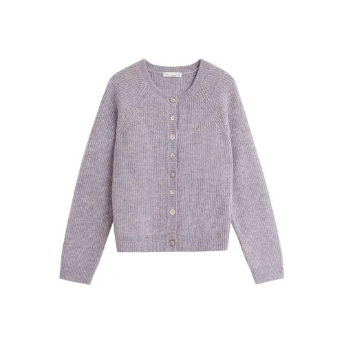 Inman Серый Фиолетовый Женский Трикотаж