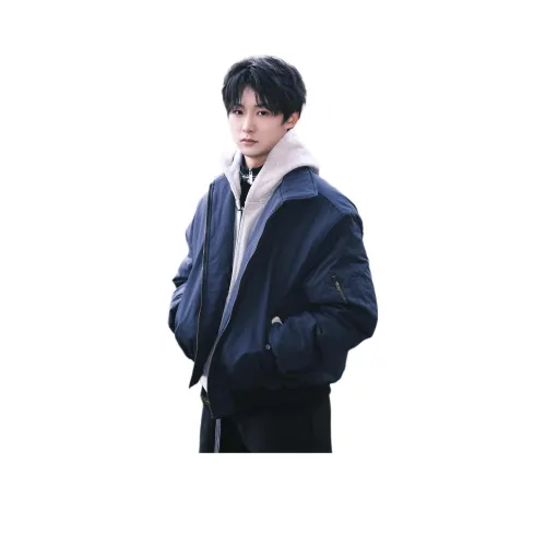 SOUL WORKER Темно-синие унисекс куртки