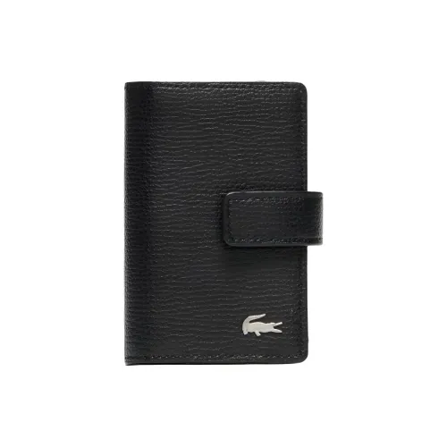 LACOSTE Collaboration Коровья кожа Key Pouch Мужской Черный