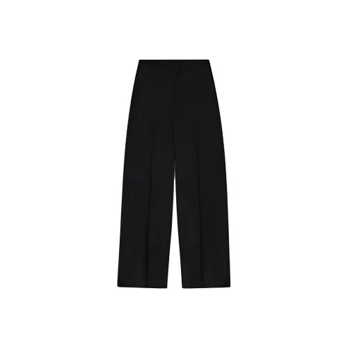 Balenciaga SS25 Повседневные брюки обычный крой женские черный