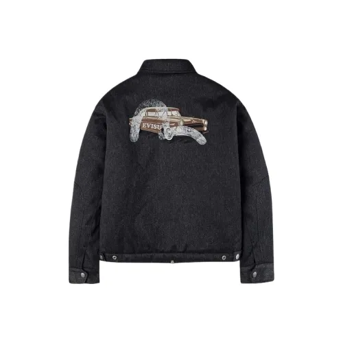 EVISU Угольный Серый Мужские Куртки