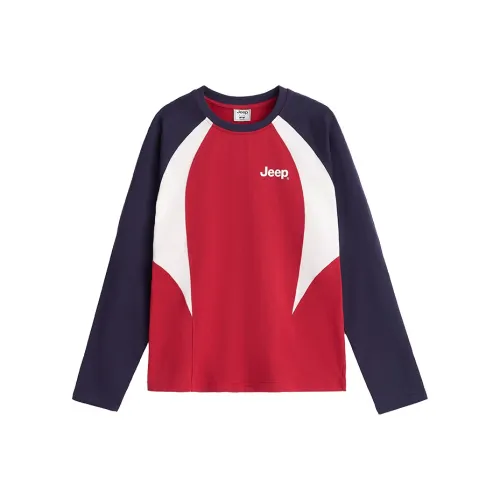 JEEP Рождественские красные унисекс футболки T