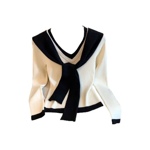 HAPG Экрю Женская Трикотажная Одежда