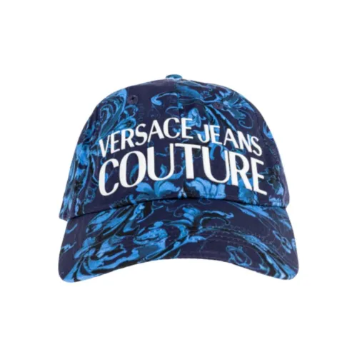 VERSACE JEANS Хлопок Кепки Мужской Синий