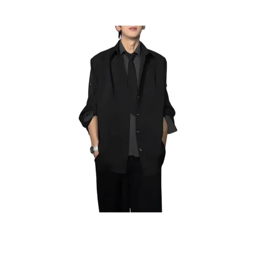 WELTER EXPERIMENT Черный Унисекс Рубашки