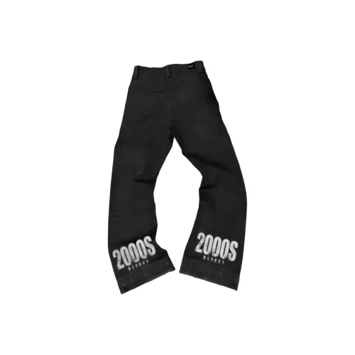 YGHOME OFFICIAL Черные Унисекс Джинсы