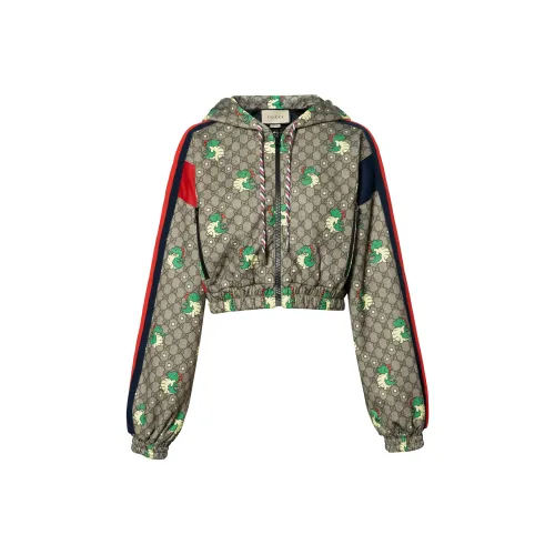 GUCCI Chinese New Year SS24 Куртки и Пальто Женские Бежевый