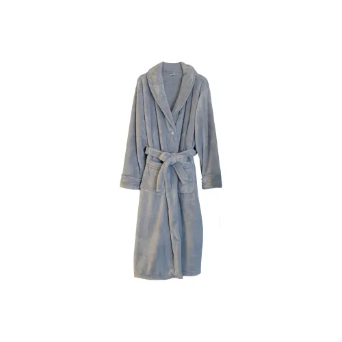 QIAONITONG Морозный Синий Мужской Халат для ванной