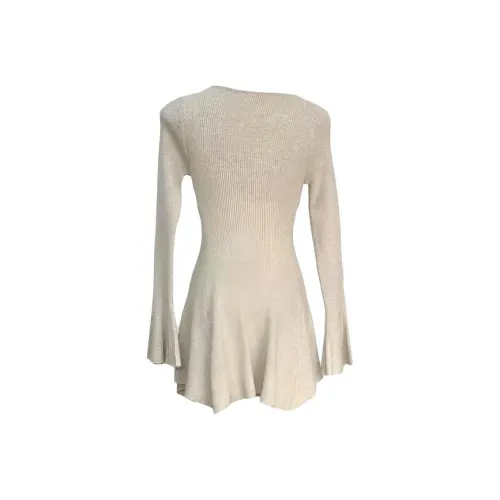 SECFLY OFFICIAL Длинное платье с длинными рукавами женское