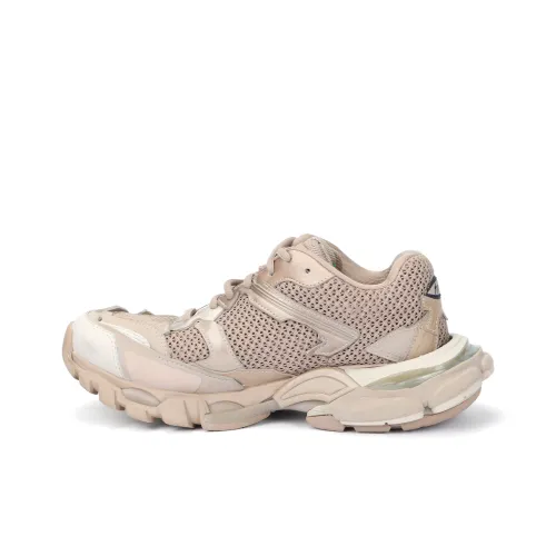 Balenciaga Track 3,0 Low Топ Спортивная повседневная обувь Женская Коричневая Потертый