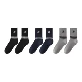 3 шт (Черный + Темно-синий + Светло-серый)