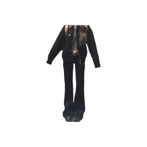 DARK HORSE Премиум Feel Высокий облегающий крой Деловой повседневный стиль Брюки Унисекс