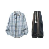 Светло-синий + Черный