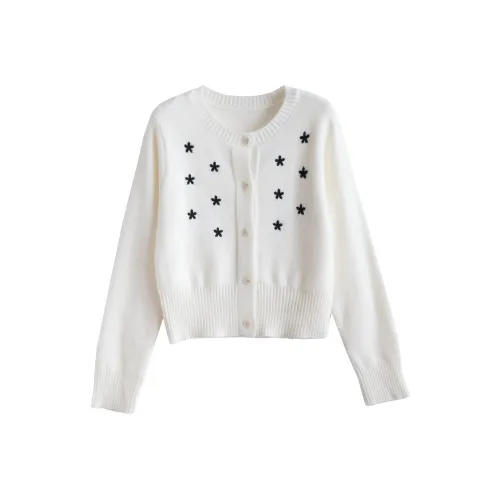 Tonlion Белый тон Женская трикотажная одежда