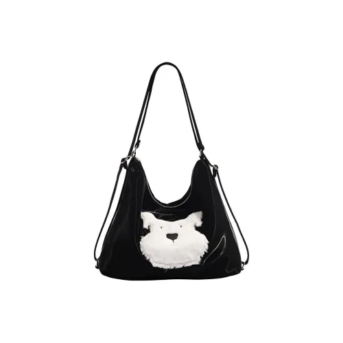 NOMK Рюкзак из искусственной кожи сумка через плечо обычная женская черная