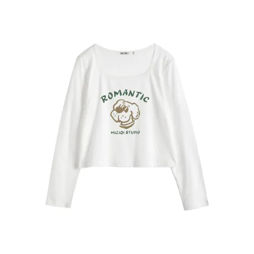 MIZIQI Стандартная Длинная Рукавная Рубашка Женская