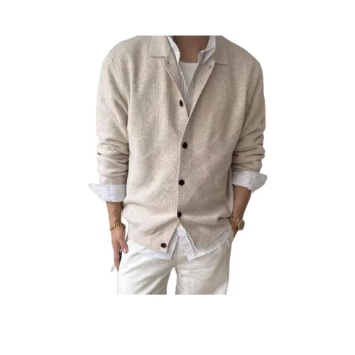 MEIPIN TANG Трикотажная ткань Кардиган Унисекс