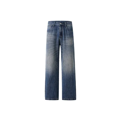 MISULI Blue Unisex Jeans MISULI Синий Унисекс Джинсы