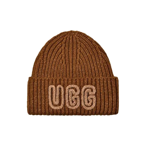UGG Акриловые шапки-бини женские Texas коричневый черный охровый зеленый