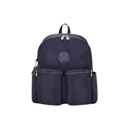Kipling Ткань Рюкзак Стандартный Унисекс Темно-синий