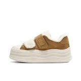 Коричневый тонкий флис