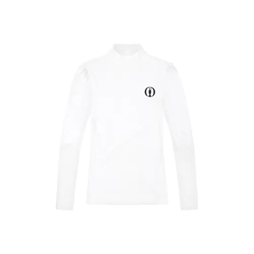 THE OPEN CHAMPIONSHIP Рукав буф Длинный Sleeved T Рубашка Женские
