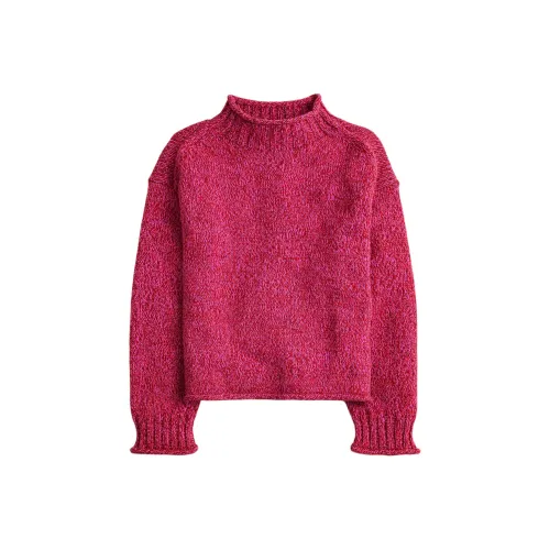 J.Crew Ягодный Красный Женские Свитера