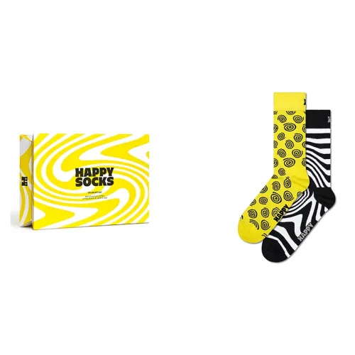 Happy Socks Черные Унисекс MID Носки до икры